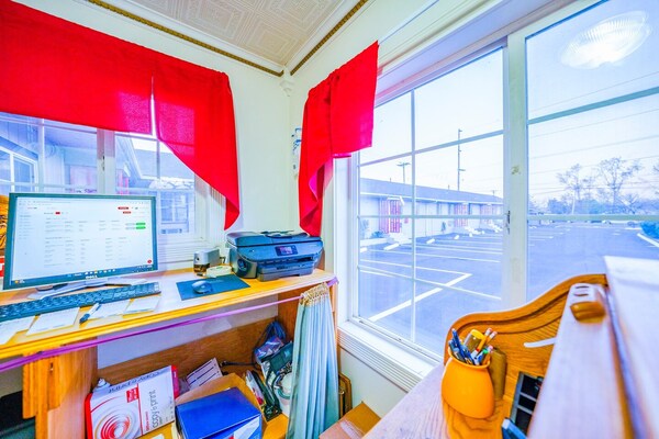 Foto van Premium tweepersoonsbed (Queensize) | Sandy OR - Vakantiehuis in Sandy OR - HallReception