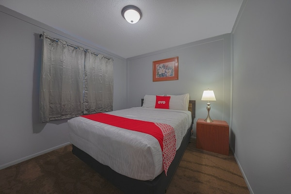Foto van Tweepersoonsbed (Queensize) | OYO Hotel Portland - Vakantiehuis in Sandy OR - BedRoom