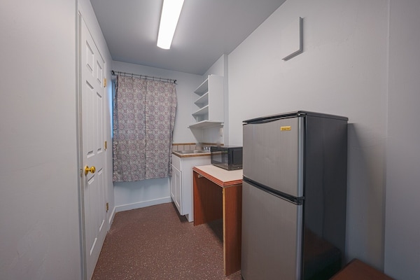 Foto van Tweepersoonsbed (Queensize) | OYO Hotel Portland - Vakantiehuis in Sandy OR - BedRoom