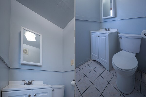 Foto van Tweepersoonsbed (Queensize) | OYO Hotel Portland - Vakantiehuis in Sandy OR - BathRoom