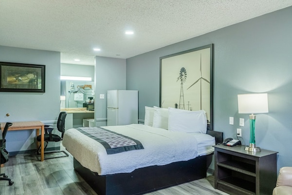 Foto van Snyder TX | Kingsize bed - Vakantiehuis in Snyder TX - BedRoom