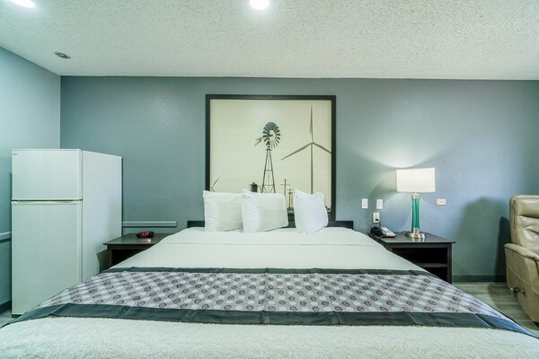 Foto van Snyder TX | Kingsize bed - Vakantiehuis in Snyder TX - BedRoom