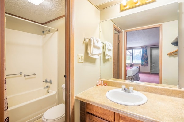 Foto van 2 tweepersoonsbedden | Daleville AL - Vakantiehuis in Daleville AL - BathRoom
