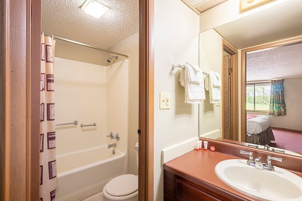 Foto van 2 tweepersoonsbedden | Daleville AL - Vakantiehuis in Daleville AL - BathRoom