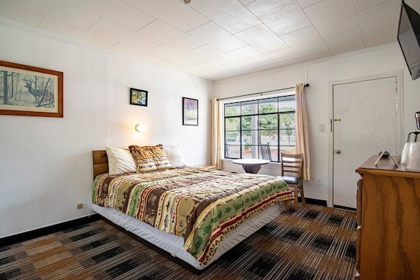 Foto van 1 Queen En 1 Twin Room Met Kitchenette - Vakantiehuis in Bryson city - BedRoom