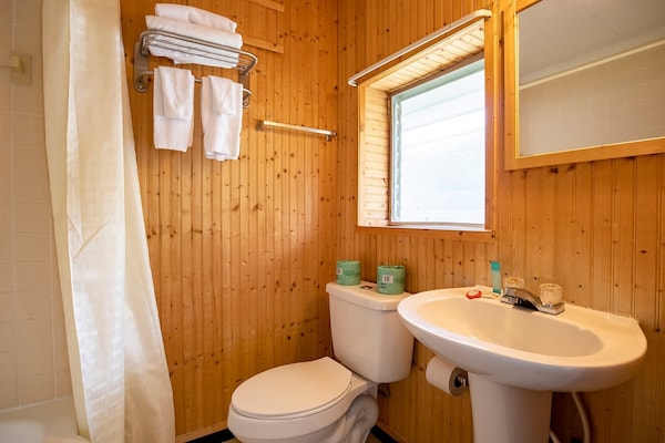 Foto van Queen Room - Riverfront - Vakantiehuis in Bryson city - BathRoom