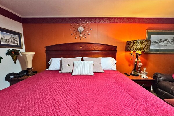 Foto van Queen Bed Niet Roken - Vakantiehuis in Chesterfield, SC - BedRoom