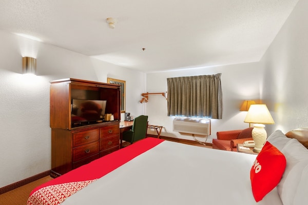 Foto van Premium kingsize bed | Draagbaar - Vakantiehuis in Portage - BedRoom