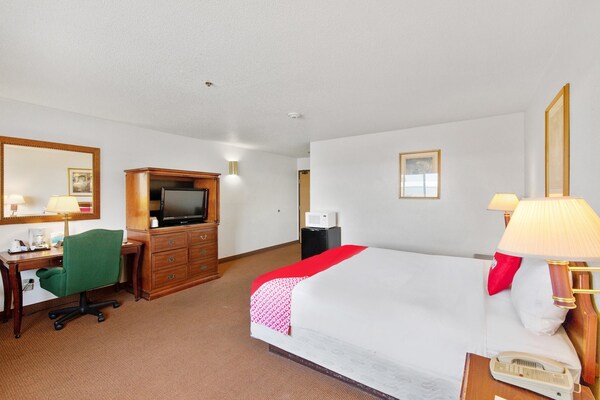 Foto van Premium kingsize bed | Draagbaar - Vakantiehuis in Portage - BedRoom
