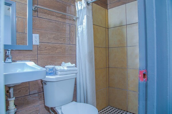 Foto van Premium tweepersoonsbed (queensize) | Rookvrij - Vakantiehuis in Decatur GA - BathRoom