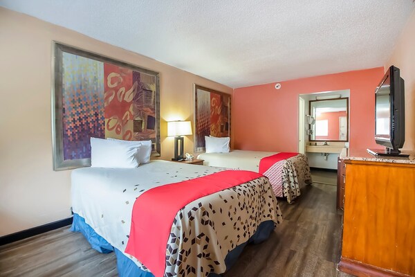 Foto van Premium tweepersoonsbed (Queensize) | Elkhart IN - Vakantiehuis in Elkhart IN - BedRoom