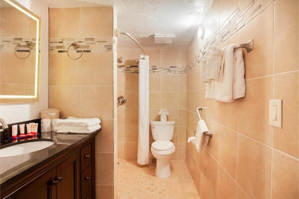 Foto van Premium tweepersoonsbed (Queensize) | NSMK - Vakantiehuis in Cape Coral FL - BathRoom