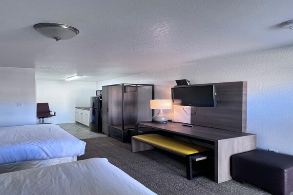 Foto van Premium 2 Queensize Bed Met Kitchenette - Vakantiehuis in Pearsall TX - BedRoom