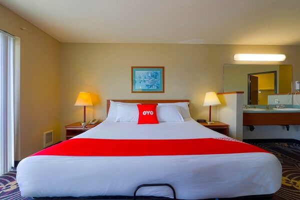 Foto van Premium King Room Met Spooktbad - Bay View - Vakantiehuis in Lincoln City OR - BedRoom