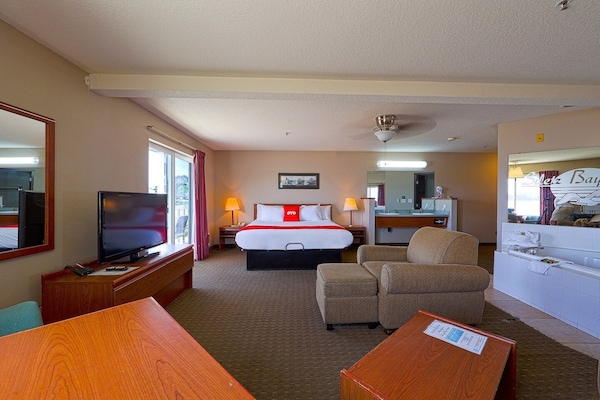 Foto van Premium King Room Met Spooktbad - Bay View - Vakantiehuis in Lincoln City OR - BedRoom