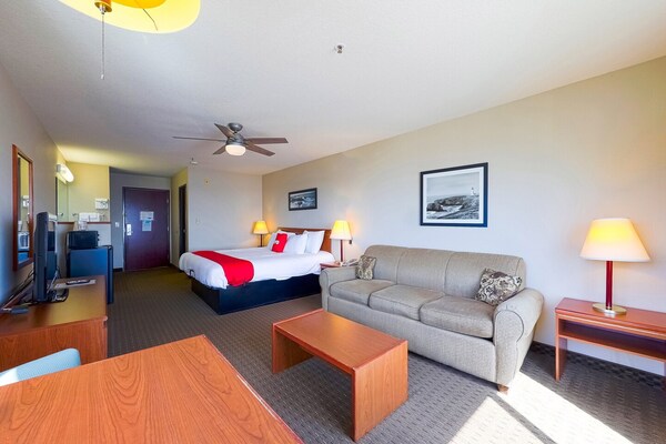 Foto van Premium King Room Met Spooktbad - Bay View - Vakantiehuis in Lincoln City OR - BedRoom