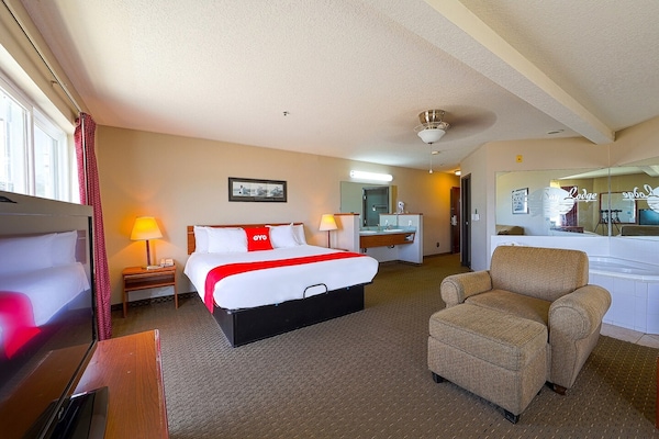 Foto van Premium King Room Met Spooktbad - Bay View - Vakantiehuis in Lincoln City OR - BedRoom