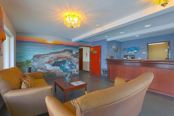 Foto van Premium King Room Met Spooktbad - Bay View - Vakantiehuis in Lincoln City OR - FloorPlan