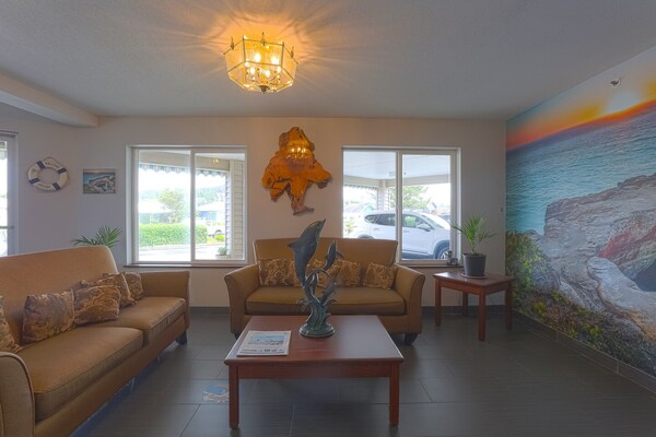 Foto van Premium King Room Met Spooktbad - Bay View - Vakantiehuis in Lincoln City OR - FloorPlan