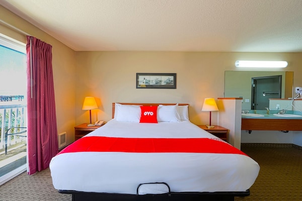Foto van Premium King Room Met Spooktbad - Bay View - Vakantiehuis in Lincoln City OR - BedRoom