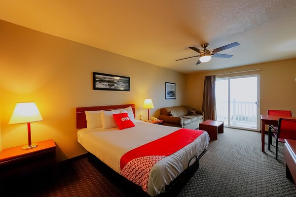 Foto van Premium King Room Met Spooktbad - Bay View - Vakantiehuis in Lincoln City OR - BedRoom