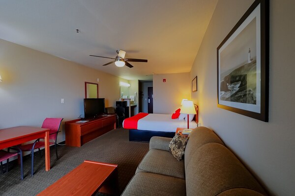 Foto van Premium King Room Met Spooktbad - Bay View - Vakantiehuis in Lincoln City OR - BedRoom