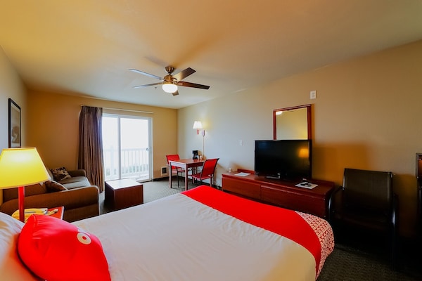 Foto van Premium King Room Met Spooktbad - Bay View - Vakantiehuis in Lincoln City OR - BedRoom