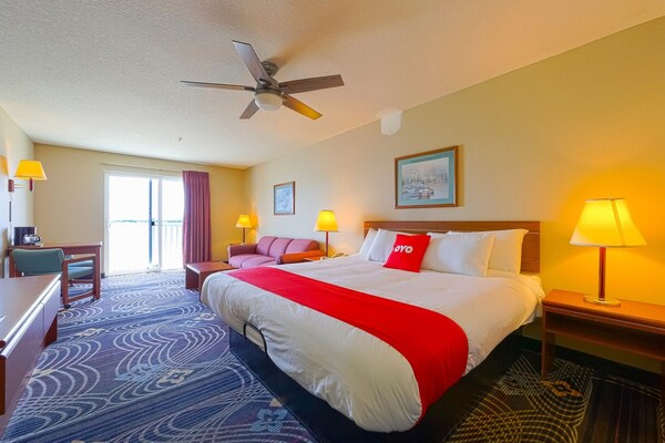 Foto van Premium King Room Met Spooktbad - Bay View - Vakantiehuis in Lincoln City OR - BedRoom