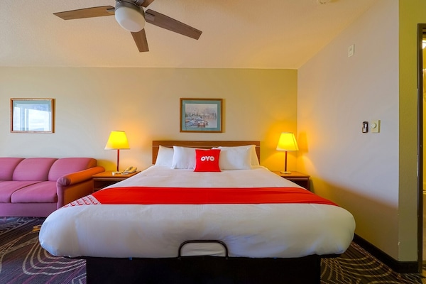 Foto van Premium King Room Met Spooktbad - Bay View - Vakantiehuis in Lincoln City OR - BedRoom
