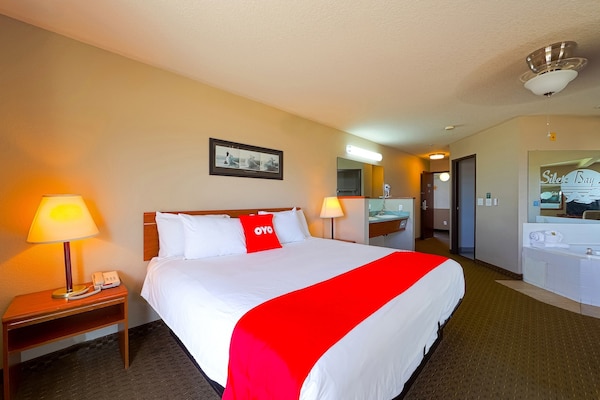 Foto van Queen Bed Toegankelijk Met Uitzicht Op De Oceaan - Vakantiehuis in Lincoln City OR - BedRoom