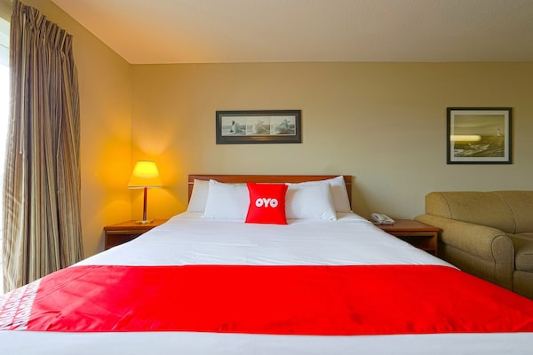 Foto van Queen Bed Toegankelijk Met Uitzicht Op De Oceaan - Vakantiehuis in Lincoln City OR - BedRoom