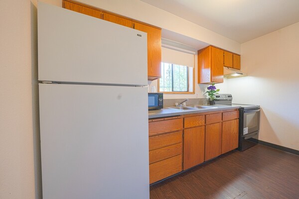 Foto van Premium 2 Queensize Bed Met Kitchenette - Vakantiehuis in Portland OR - BedRoom