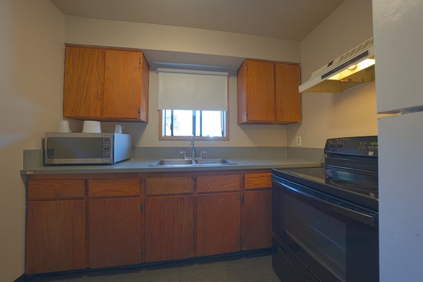 Foto van Premium 2 Queensize Bed Met Kitchenette - Vakantiehuis in Portland OR - BedRoom