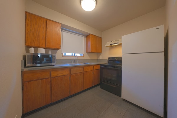 Foto van Premium 2 Queensize Bed Met Kitchenette - Vakantiehuis in Portland OR - BedRoom