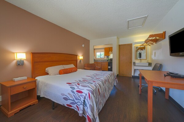 Foto van Premium Kingsize Bed Met Kitchenette - Vakantiehuis in Portland OR - BedRoom