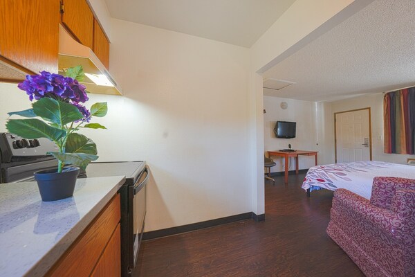 Foto van Premium Kingsize Bed Met Kitchenette - Vakantiehuis in Portland OR - BedRoom