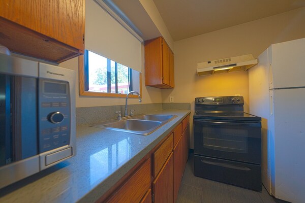 Foto van Premium Kingsize Bed Met Kitchenette - Vakantiehuis in Portland OR - BedRoom
