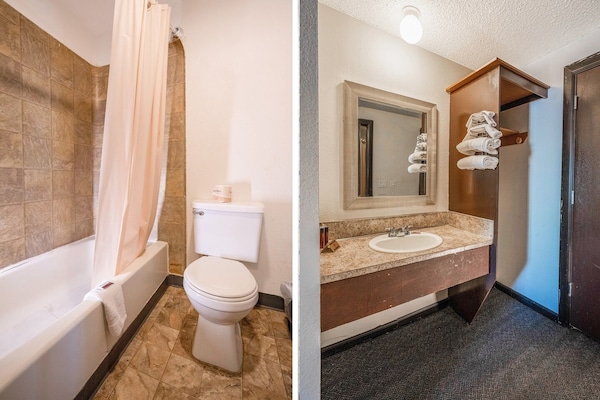 Foto van Tweepersoonsbed (Queensize) | Portland, Oregon - Vakantiehuis in Portland OR - BathRoom