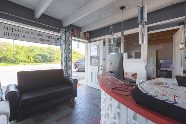Foto van Queensize bed | Smk | Breezewood - Vakantiehuis in Breezewood - FloorPlan
