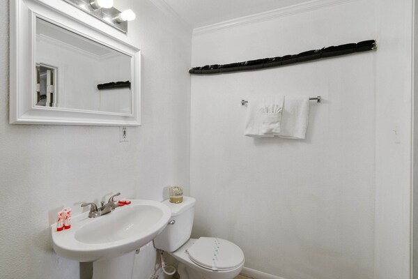 Foto van Tweepersoonsbed (queensize) | Niet-roken - Vakantiehuis in Rockport - BathRoom