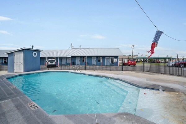 Foto van Tweepersoonsbed (queensize) | Niet-roken - Vakantiehuis in Rockport - Pool