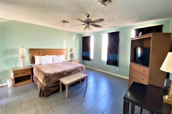Foto van Premium Kingsize Bed Met Kitchenette - Vakantiehuis in Rockport - BedRoom