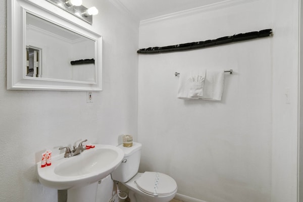 Foto van Premium Kingsize Bed Met Kitchenette - Vakantiehuis in Rockport - BathRoom