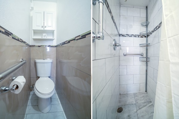 Foto van Queensize bed | Niet roken - Vakantiehuis in Corpus Christi TX - BathRoom