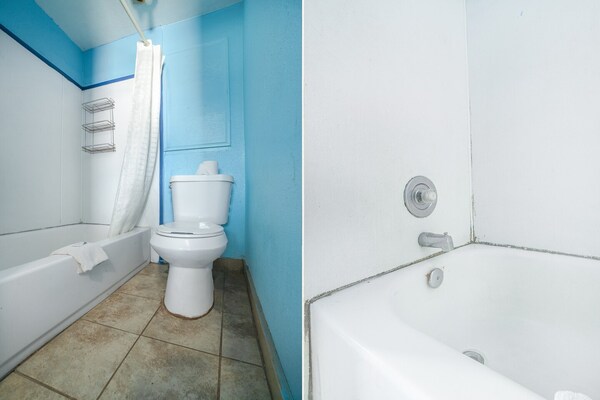 Foto van Corpus Christi, Texas | Queensize bed - Vakantiehuis in Corpus Christi TX - BathRoom