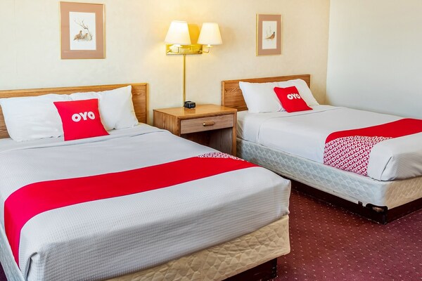 Foto van Premium tweepersoonsbed (Queensize) | Shelby MT - Vakantiehuis in Shelby MT - BedRoom