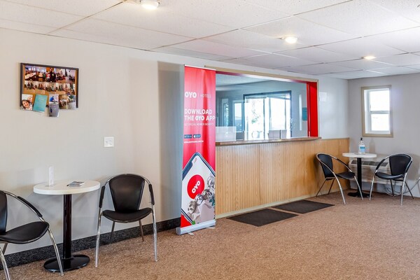 Foto van Premium tweepersoonsbed (Queensize) | Shelby MT - Vakantiehuis in Shelby MT - HallReception