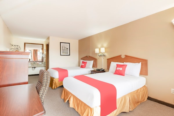 Foto van 2 tweepersoonsbedden | Roken toegestaan | Tulsa - Vakantiehuis in Tulsa - BedRoom
