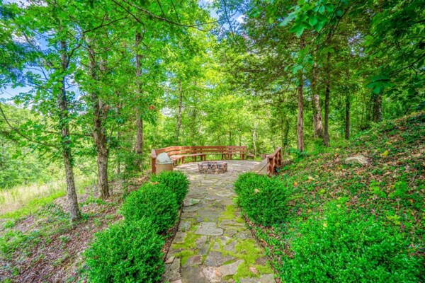 Foto van Luxe kamer met 2 queensize bedden en balkon - Vakantiehuis in Eureka Springs - Facilities