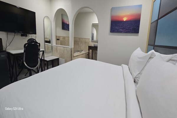 Foto van Toegankelijk tweepersoonsbed (Queen size)|Nsmk - Vakantiehuis in Victorville CA - BedRoom